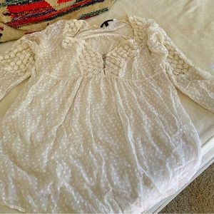 White transparent blouse